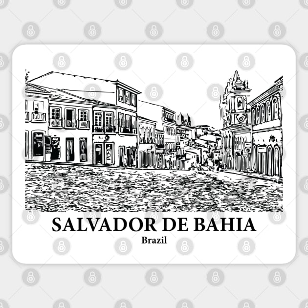 Salvador de Bahia - Brazil Sticker by Lakeric